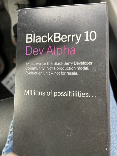 Blackberry dev alpha new - dev, alpha.