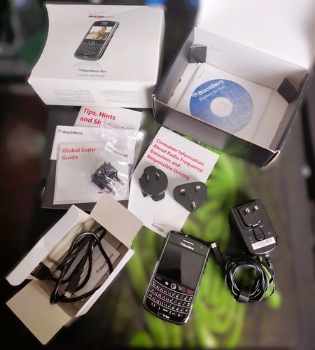 Blackberry tour 9630 black - blackberry,